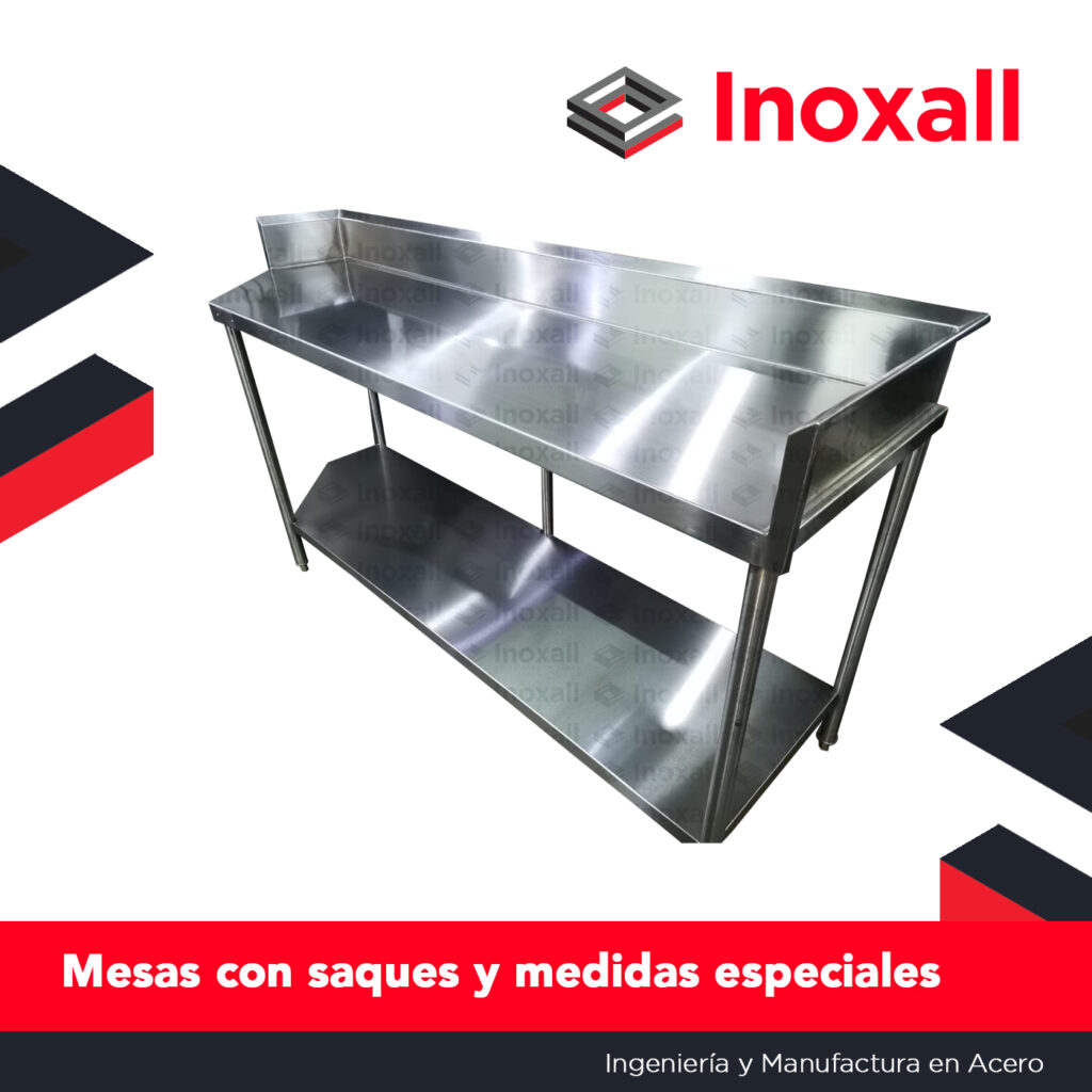 Mesas de Acero inoxidable